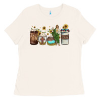 Bone san judas coffee Ladies Tee - JahusDesignShop