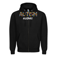 Black Autism mom Zipper Hoodie - Bettercallsaul
