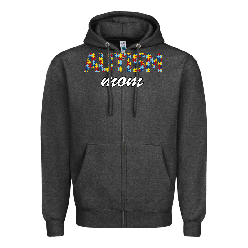 Autism Mom Zipper Hoodie by Bettercallsaul | Teevron