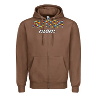 Chestnut Autism mom Zipper Hoodie - Bettercallsaul