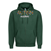 Sports Green Autism mom Zipper Hoodie - Bettercallsaul