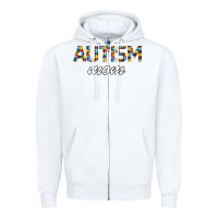 White Autism mom Zipper Hoodie - Bettercallsaul