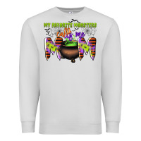 Dove Grey my favorite monsters calls me mom Premium Sweatshirt - CowGirlArtShop