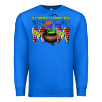 True Royal my favorite monsters calls me mom Premium Sweatshirt - CowGirlArtShop