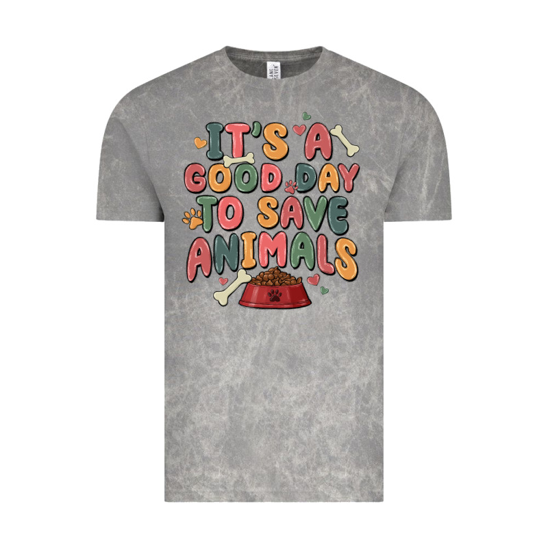 It's A Good Day To Save Animals Vintage Tee by MaliasSmallBusiness | Teevron