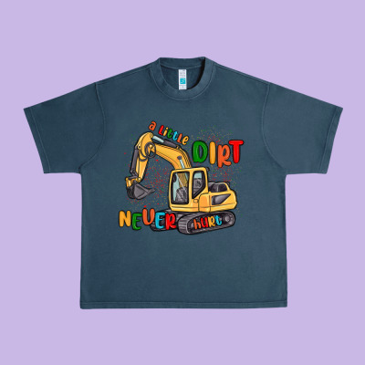 A Little Dirt Never Hurt Urban Heavy Tee Designed By Maliassmallbusiness