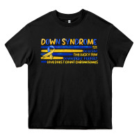 Black down syndrome Heavy Core Tee - Artiststas