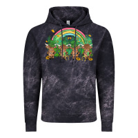 Cloud Black st patrick's day baby highland cow Vintage Hoodie - MaliasSmallBusiness