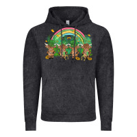 St Patrick's Day Baby Highland Cow Vintage Hoodie | Teevron