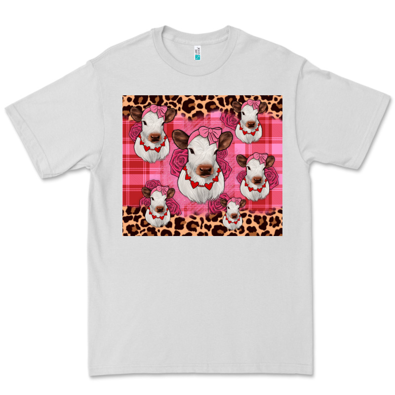 Calf Valentines Tumbler Premium Tee by JahusDesignShop | Teevron