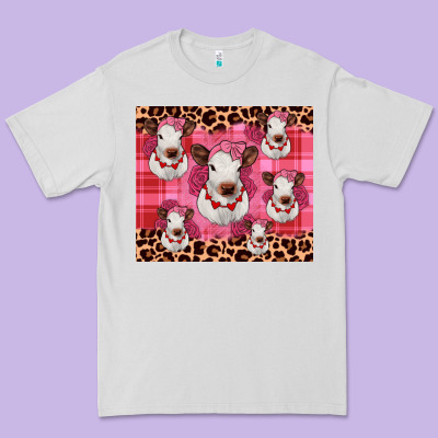 Calf Valentines Tumbler Premium Tee Designed By Jahusdesignshop