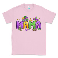 Bubblegum Pink mardi gras mama Classic Tee - MaliasSmallBusiness