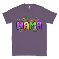 Lavender mardi gras mama Classic Tee - MaliasSmallBusiness