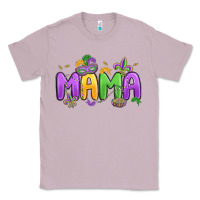 Lilac mardi gras mama Classic Tee - MaliasSmallBusiness