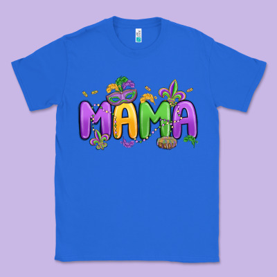Mardi Gras Mama Classic Tee Designed By Maliassmallbusiness