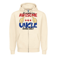 Sandshell Awesome uncle Zipper Hoodie - Bettercallsaul