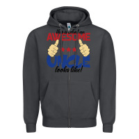 Smoke Awesome uncle Zipper Hoodie - Bettercallsaul