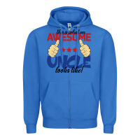 True Royal Awesome uncle Zipper Hoodie - Bettercallsaul