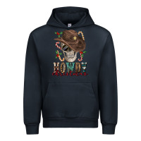 Navy howdy christmas skull Urban Hoodie - FaDigitalArtStudio