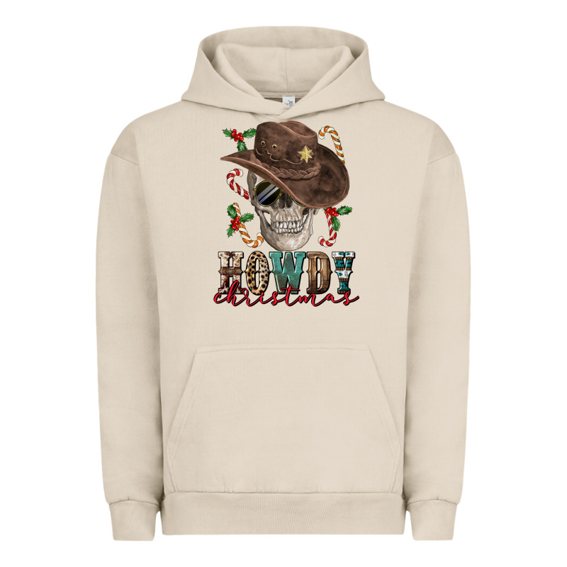 Howdy Christmas Skull Urban Hoodie by FaDigitalArtStudio | Teevron