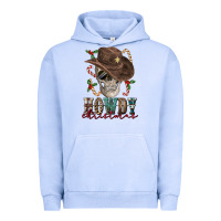 Pigment Grape Ice howdy christmas skull Urban Hoodie - FaDigitalArtStudio