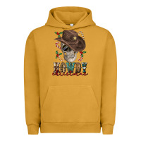 Pigment Peanut Butter howdy christmas skull Urban Hoodie - FaDigitalArtStudio