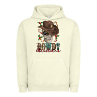 Pigment Pistachio howdy christmas skull Urban Hoodie - FaDigitalArtStudio
