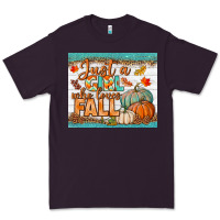 Plum Just A Girl Who Loves Fall Mousepad Premium Tee - BundleAndBundleShop