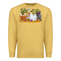 Antique Gold halloween chicken Premium Sweatshirt - CowGirlArtShop