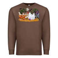 Chestnut halloween chicken Premium Sweatshirt - CowGirlArtShop