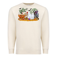 Sandshell halloween chicken Premium Sweatshirt - CowGirlArtShop