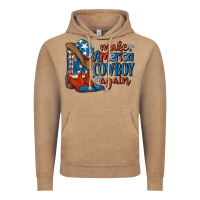 Vintage Coffee make america cowboy again Vintage Hoodie - MaliasSmallBusiness