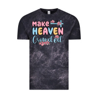Cloud Black make heaven crowded Vintage Tee - MaliasSmallBusiness