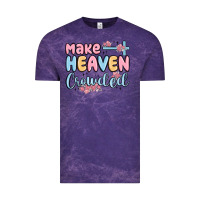 Cloud Purple make heaven crowded Vintage Tee - MaliasSmallBusiness