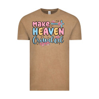 Vintage Coffee make heaven crowded Vintage Tee - MaliasSmallBusiness