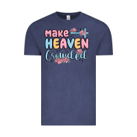 Vintage Denim make heaven crowded Vintage Tee - MaliasSmallBusiness