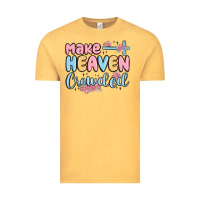 Vintage Mustard make heaven crowded Vintage Tee - MaliasSmallBusiness