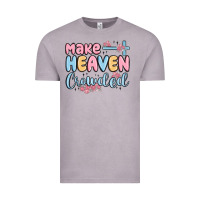 Vintage Zinc make heaven crowded Vintage Tee - MaliasSmallBusiness