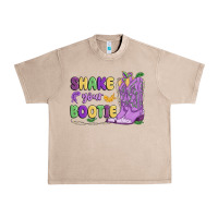French Oak shake your bootie mardi gras Urban Heavy Tee - MaliasSmallBusiness