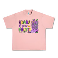 Salmon shake your bootie mardi gras Urban Heavy Tee - MaliasSmallBusiness
