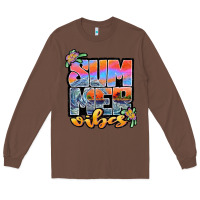 Chestnut sum mer vibes Long Sleeve Tee - JahusDesignShop