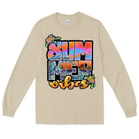 Mushroom sum mer vibes Long Sleeve Tee - JahusDesignShop