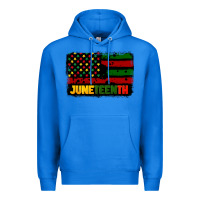 True Royal juneteenth american flag Premium Hoodie - CowGirlArtShop