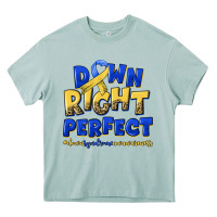 Arona down right perfect down syndrome Heavy Core Tee - Artiststas