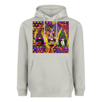 Moon Dust mardi gras gnome Heavyweight Hoodie - CowGirlArtShop