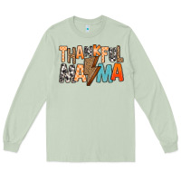 Matcha Thankful Mama Long Sleeve Tee - MaliasSmallBusiness