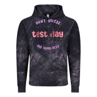 Cloud Black dont stress test day do your best Vintage Hoodie - MaliasSmallBusiness
