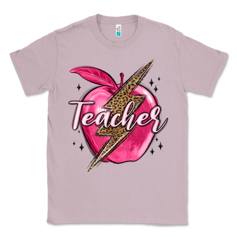 Teacher Lightning Bolt Valentine S Day Classic Tee by MaliasSmallBusiness | Teevron