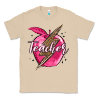 Mushroom teacher lightning bolt valentine s day Classic Tee - MaliasSmallBusiness