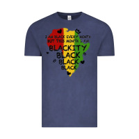 Vintage Denim black black blackity Vintage Tee - MaliasSmallBusiness